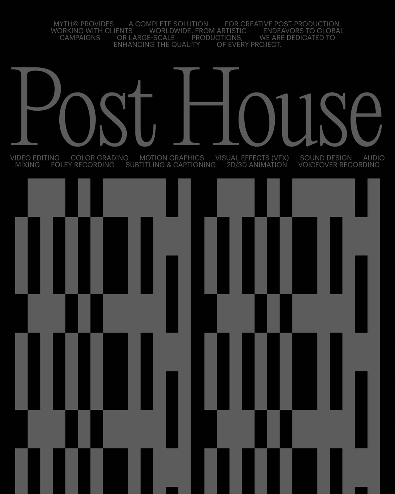 Myth Films — Stud Archive