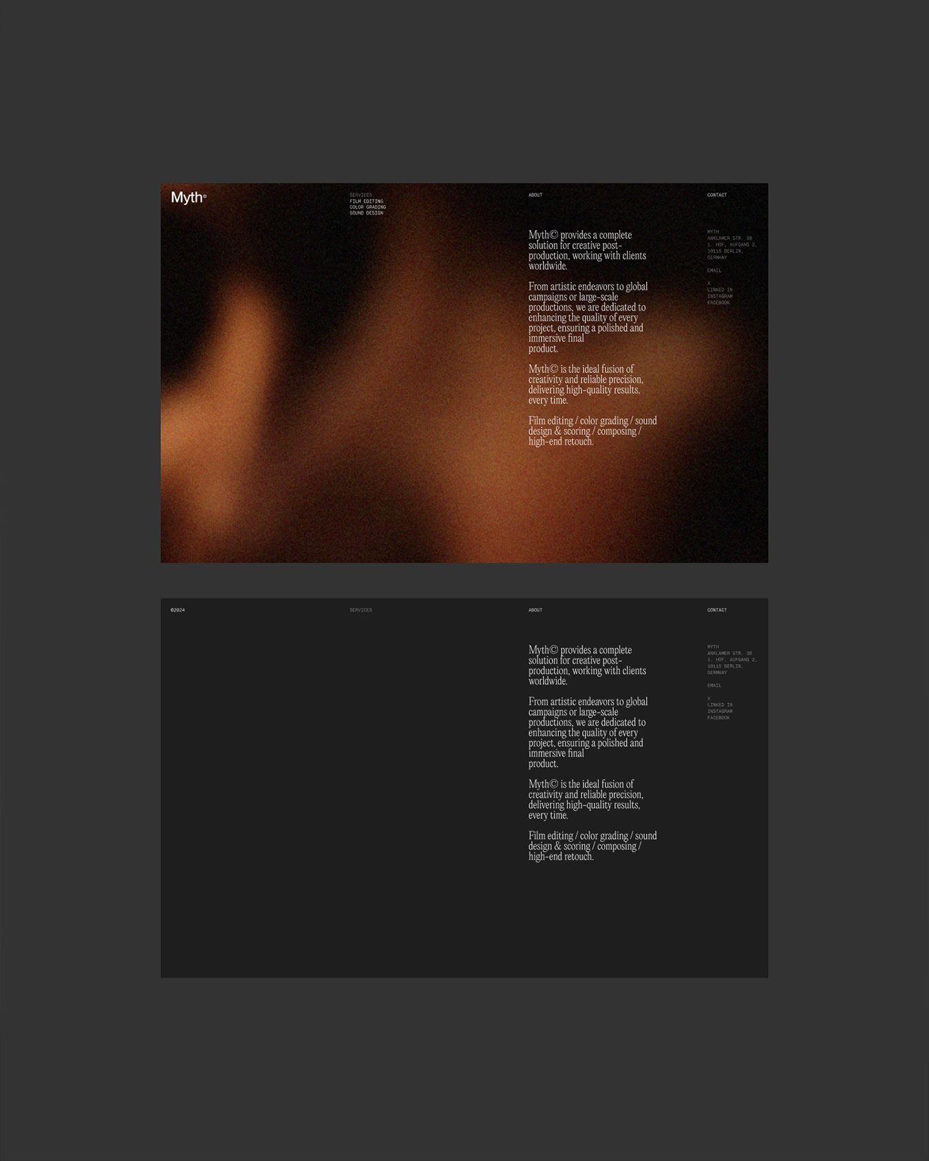 Myth Films — Stud Archive