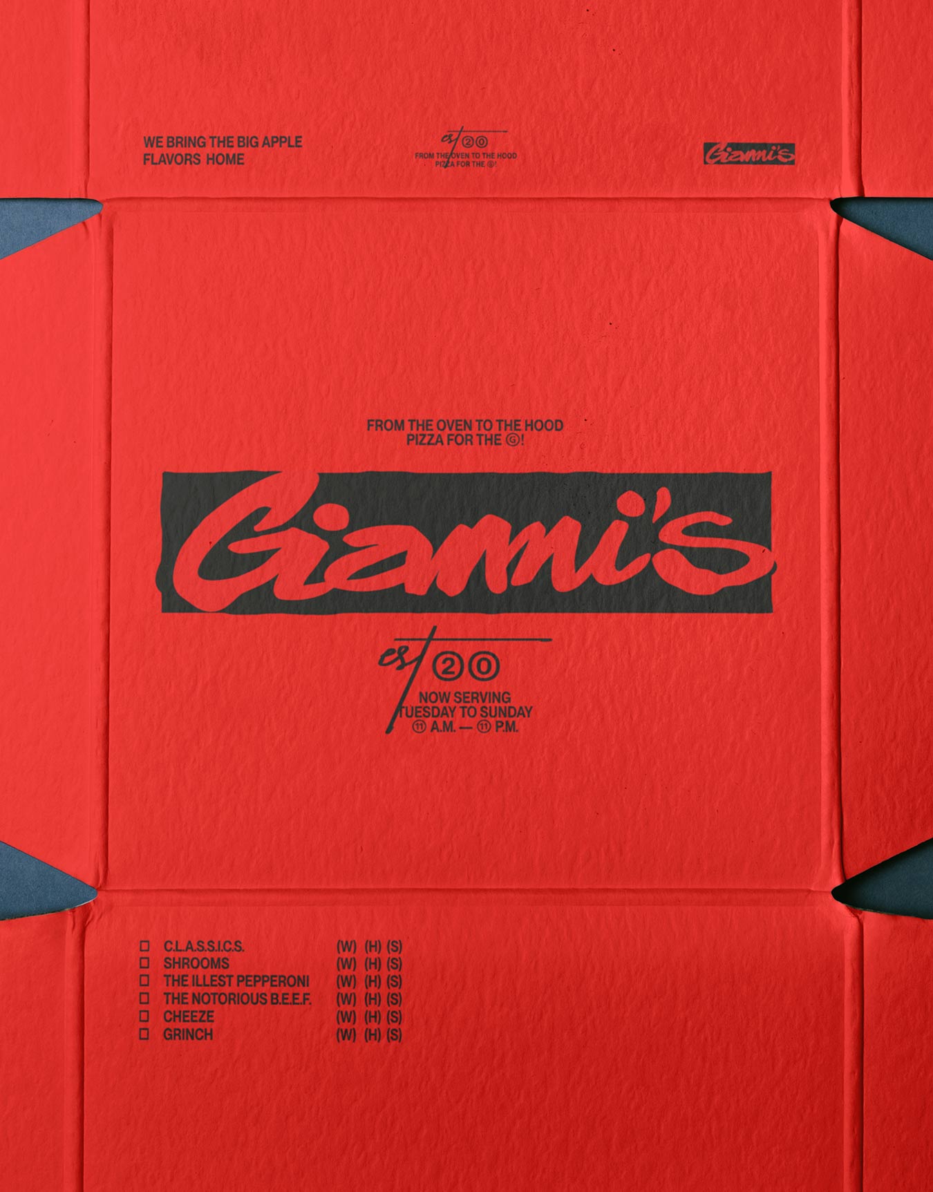 Gianni's Branding by Stud